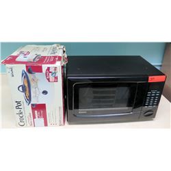 Kenmore Microwave & Rival Crock Pot