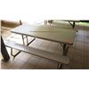 Image 2 : Brown Lifetime Plastic & Metal Picnic Table