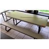 Image 1 : Brown Lifetime Plastic & Metal Picnic Table