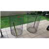 Image 1 : Qty 2 Full Size Wire Garbage Cans