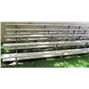 Image 1 : Metal 5 Tier Bleachers 180"L