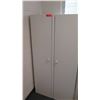 Image 2 : Qty 2 Tall Double Door Cabinets