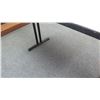 Image 3 : Wood & Metal Folding Table