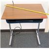 Image 1 : Wood & Metal Student Desk