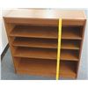 Image 1 : Wooden 4 Tier Shelf Unit