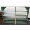 Image 1 : Wood 8-Compartment Shelving Unit w/ Open Back