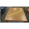 Image 2 : Wooden Table 44.5"L x 38"W x 28"H