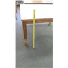 Image 3 : Wooden Table w/ White Top 44.5"L x 38"W x 30"H