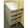 Image 1 : Vertical Short 3 Drawer File Cabinet