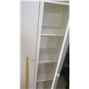 Image 2 : Tall 2 Door White Storage Cabinet