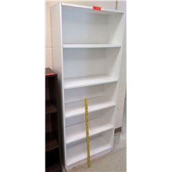White Wood 5 Tier Shelf
