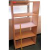 Image 1 : Wooden 4 Tier Shelf Unit