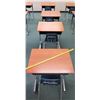 Image 1 : Qty 4 Wood & Metal Desks w/ Chairs
