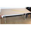 Image 1 : Long Folding Wood & Metal Table