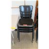 Image 2 : Qty 9 Plastic & Metal Chairs