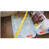 Image 8 : Qty 2 Trays of Beakers, Test Tubes, etc