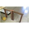 Image 3 : Qty 2 Long Wooden Tables