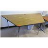 Image 1 : Wood & Metal Corner Table