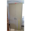 Image 1 : Metal 2 Door Cabinet w/ Shelves