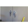 Image 2 : Metal 2 Door Cabinet w/ Shelves