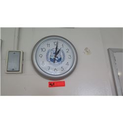 Round St. Francis Clock