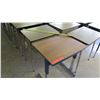 Image 2 : Qty 31 Wood & Metal Desks - No Chairs