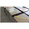 Image 3 : Qty 31 Wood & Metal Desks - No Chairs