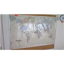 Paper World Map Poster