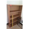 Image 1 : Wood 4 Tier Shelf Unit