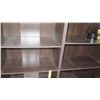 Image 3 : Qty 2 Tall 5 Tier Wooden Shelving Units