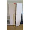 Image 1 : Wood 2 Door Cabinet w/ Shelves