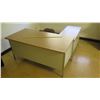 Image 1 : Wood & Metal "L" Shape Desk & Chair