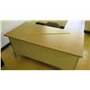 Image 2 : Wood & Metal "L" Shape Desk & Chair
