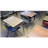 Image 4 : Qty 18 Desks w/ Chairs