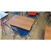 Image 8 : Qty 18 Desks w/ Chairs