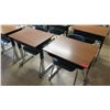 Image 2 : Qty 21 Desks w/ Chairs