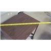Image 3 : Metal Rolling Cart w/ Fold Down Leaf