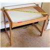 Image 1 : White & Wooden Table w/ Shelf