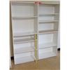 Image 1 : Qty 2 Tall White Shelving Units