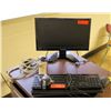Image 1 : View Sonic Monitor, Keyboard, Mouse, Cords