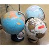 Image 1 : Qty 3 World Globes