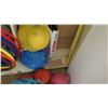 Image 13 : Contents of Shelf - Balls, Hula Hoops & Sports Equipment