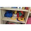 Image 8 : Contents of Shelf - Balls, Hula Hoops & Sports Equipment