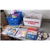 Image 1 : Qty 2 Boxes Misc Supplies - Photo Magnets, Toys, etc