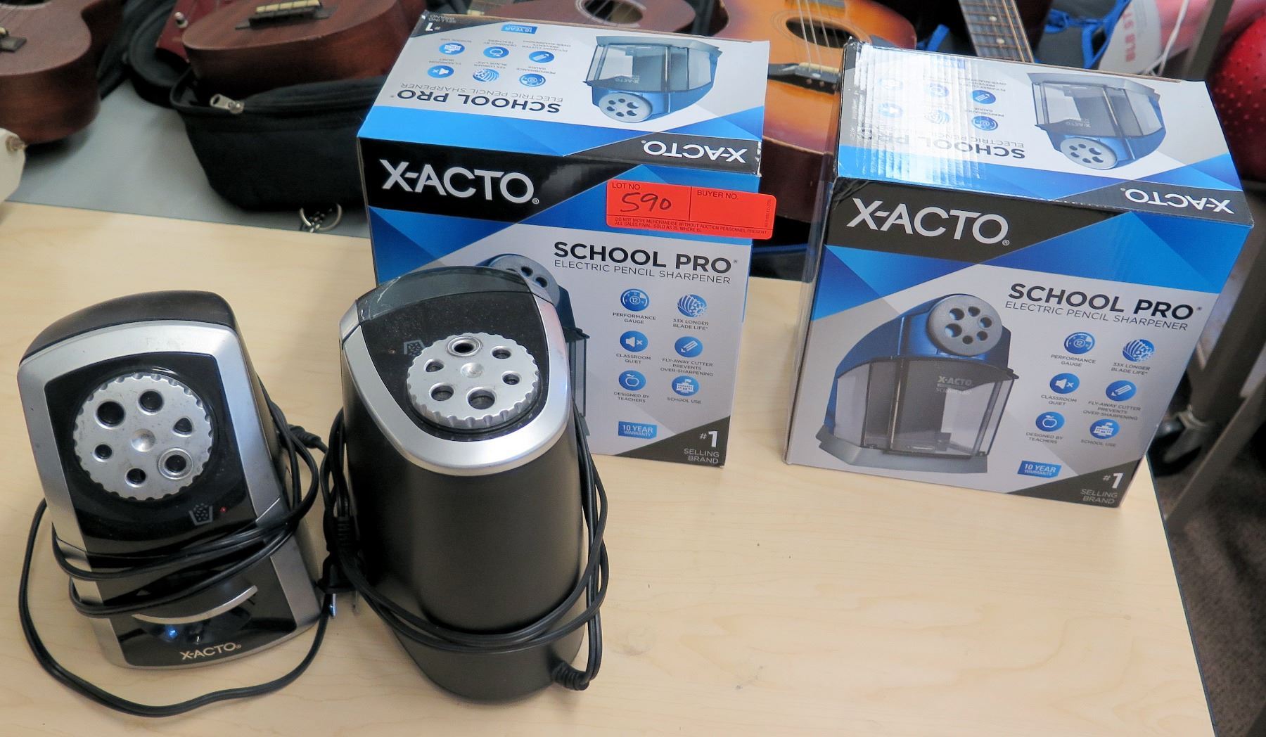Temperamatite Elettrico X-ACTO School Pro Antirottura – Per Aule E Uffici, Con Cestello Estraibile E Selettore Per 6 Misure
