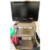 Image 1 : Vizio Television TV, Remote & Rolling Cart