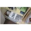 Image 8 : Contents of Shelf - Cleaning Supplies, Paper Towel, etc
