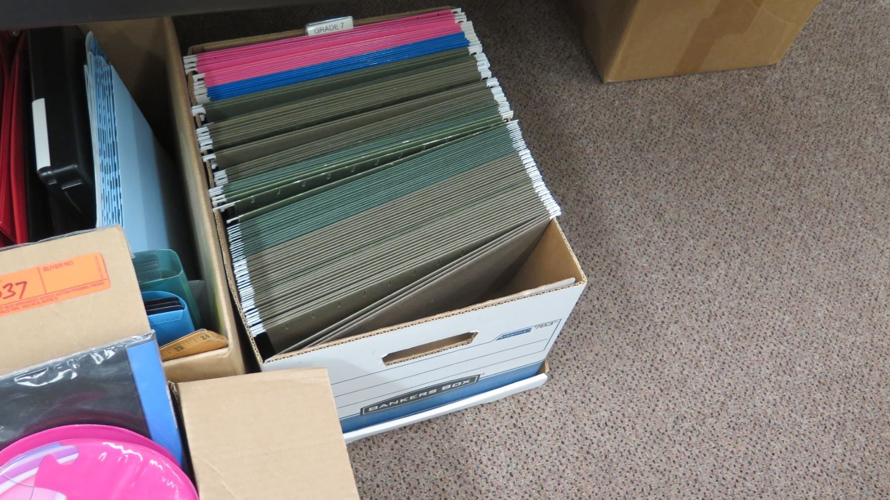 Misc Supplies - File Folder Holders, Binders, etc - Oahu Auctions