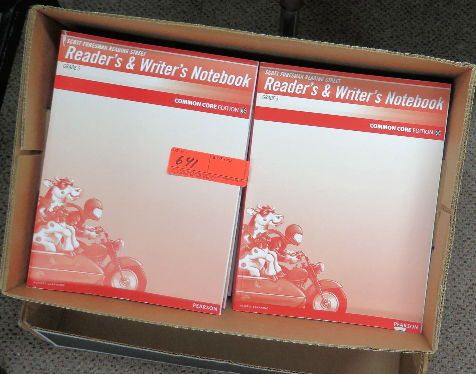 Box Reader's & Writer's Notebooks