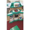 Image 2 : Kid's Play Kitchen, Shelf w/ Toys, Castles, etc